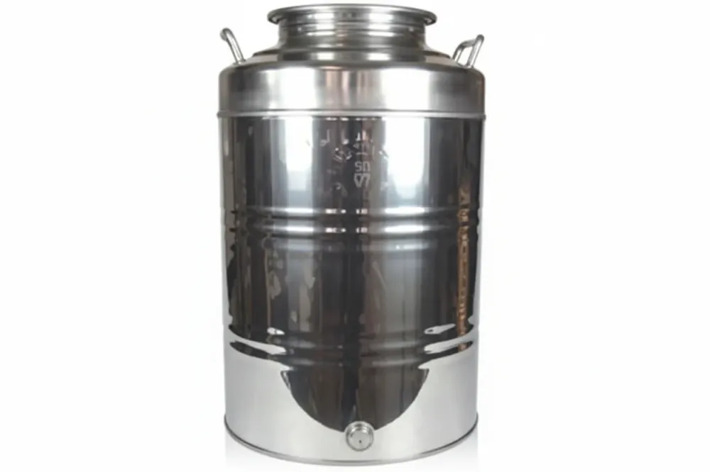 Fusto Inox Per Olio Graffato Lt.50 Belvivere