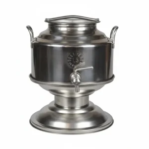 Fusto Inox Per Olio Saldato Lt.5 Con Base Belvivere