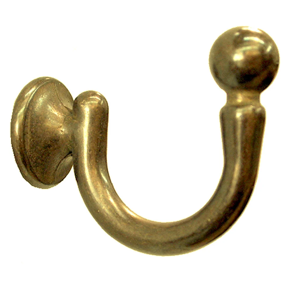 Gancio Per Tenda 'Milano' Mm. 30 Oro - Pz. 2 - Blister Koncreto