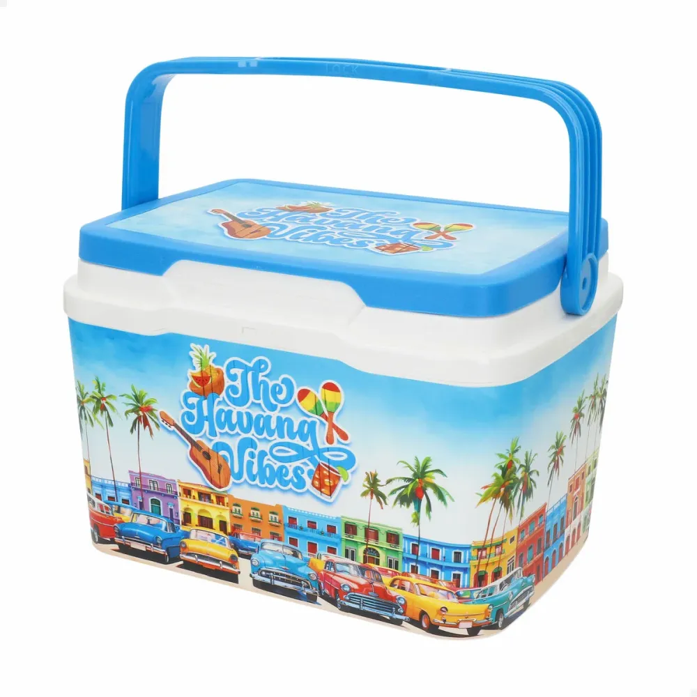 Geleira Portátil Rígida Aktive 5 L 28 x 19 x 21 cm Azul (6 Unidades)