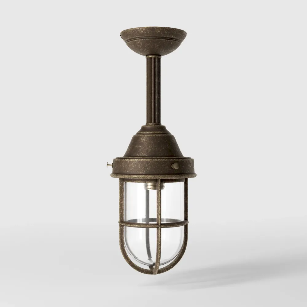 Lampada da Esterno Industriale con Gabbia di Protezione Ghidini 1849