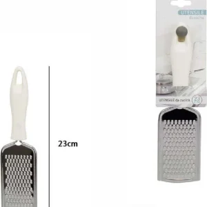 Grattugia Manuale Verticale Manico Plastica Gratta Formaggi 23cm Cucina 66166
