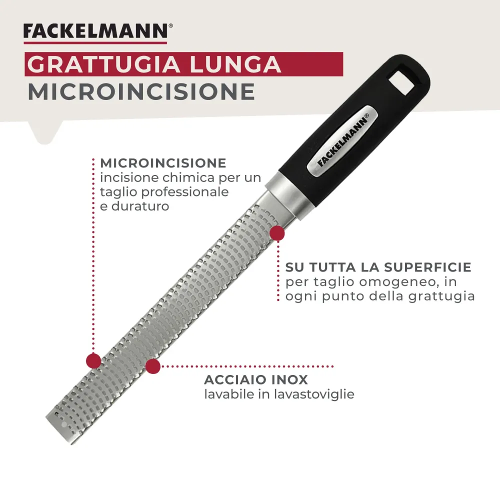 Grattugia multiuso, per agrumi, 32,5 cm