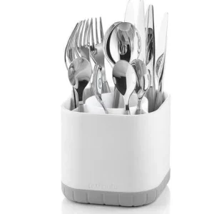 Guzzini Scolaposate Fill&Drain Kitchen 13 x 13 x h12.4 cm, Grigio Chiaro