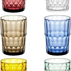 Guzzini - Vanity, Set 6 bicchieri alti, Bio-based SAN e Bio-based SMMA - ARIA