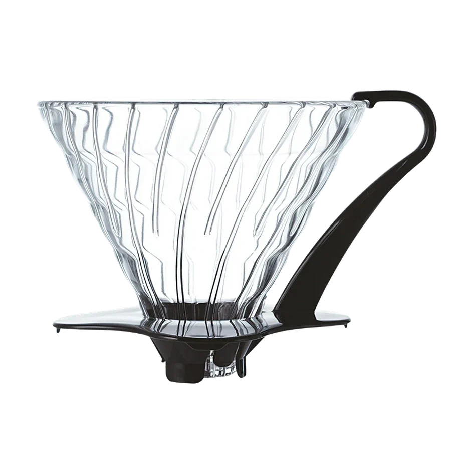 Hario V60 Glass Coffee Dripper 03 - Nero
