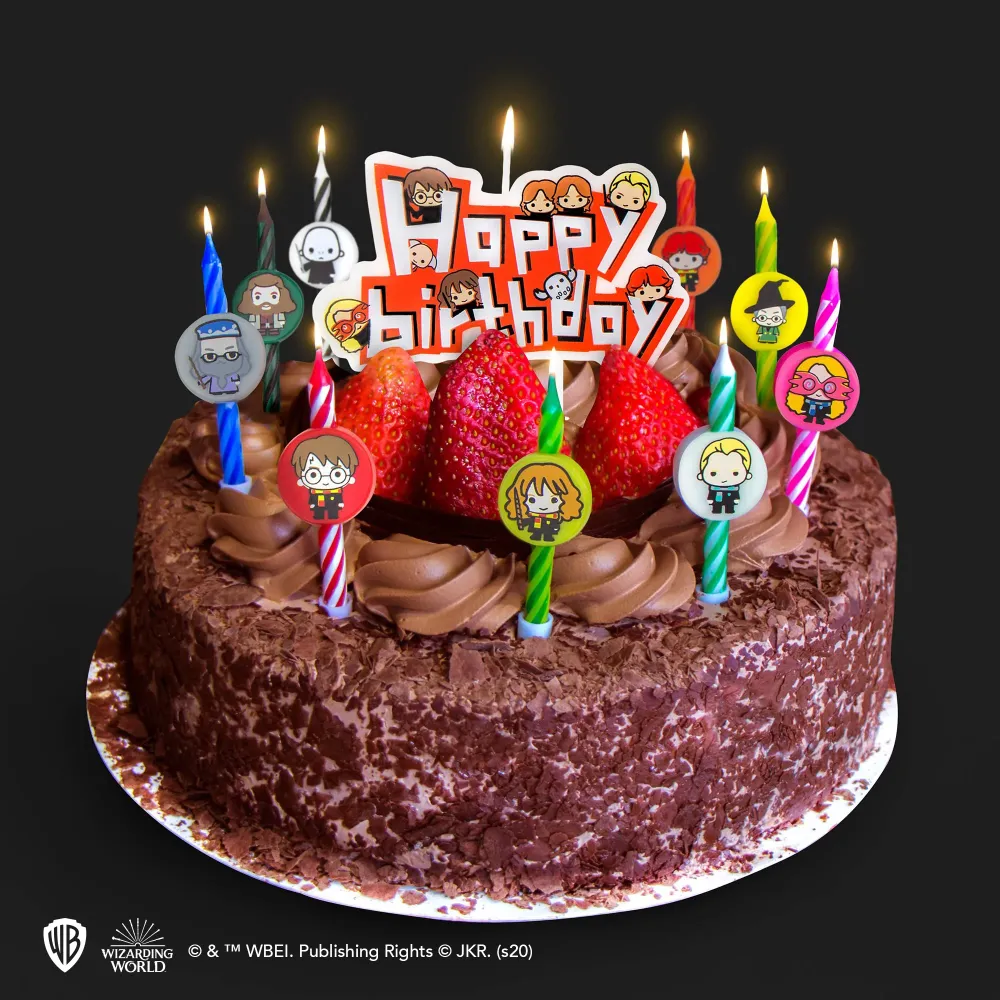 Set di 11 candele di compleanno con personaggi di Harry Potter Harry Potter Cinereplicas