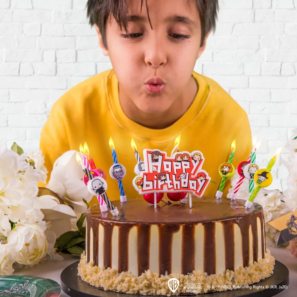 Set di 11 candele di compleanno con personaggi di Harry Potter Harry Potter Cinereplicas