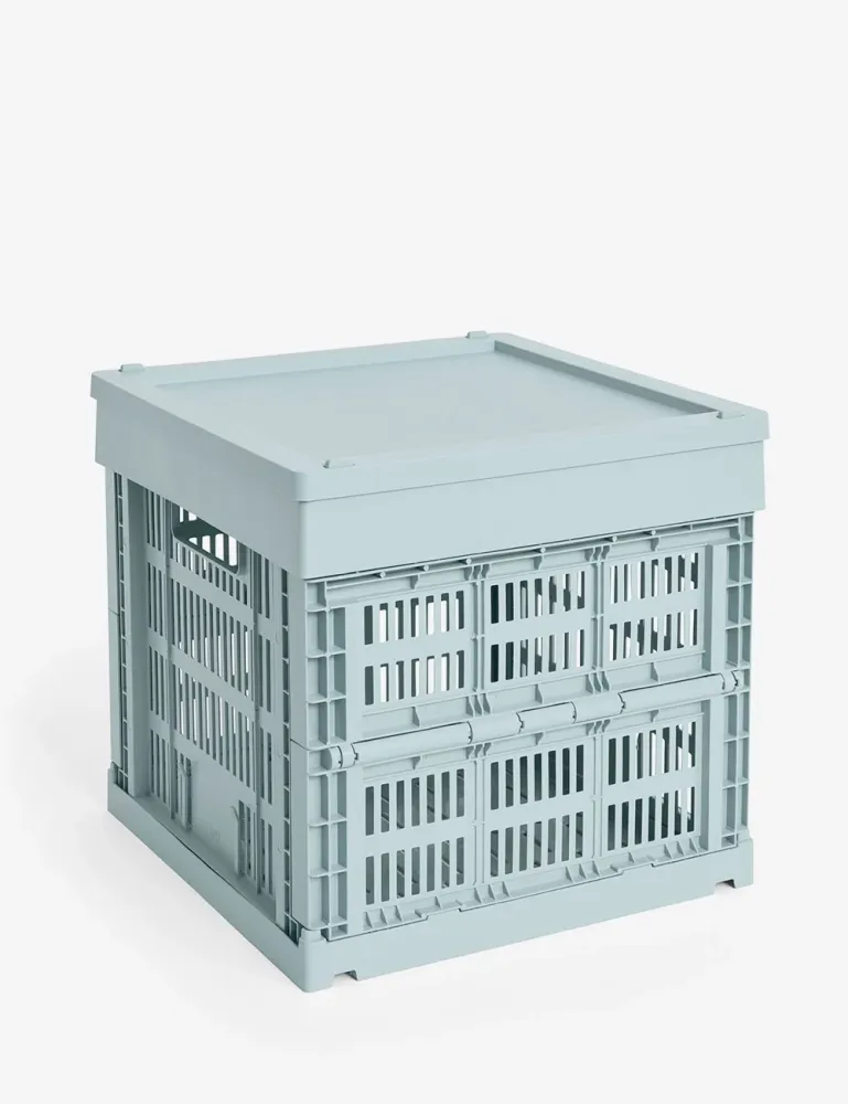 Coperchio plastica HAY Colour Crate M Square/Cube