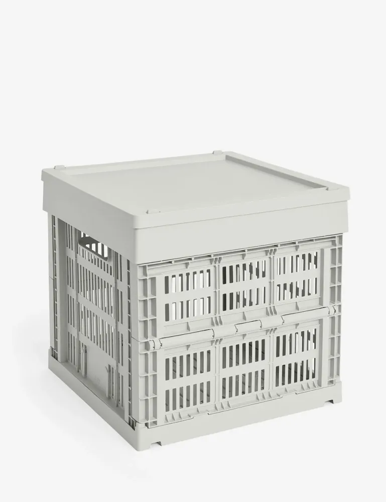Coperchio plastica HAY Colour Crate M Square/Cube