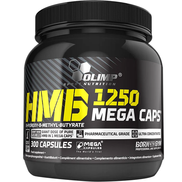 HMB Mega Caps 1250mg (300cps)