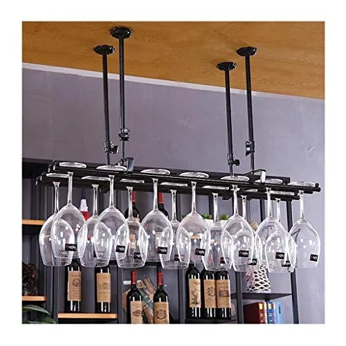 HXCD Portabottiglie Capovolto, portabicchieri Creativo da Bar, portabicchieri, portabottiglie, portabicchieri da Vino, por...