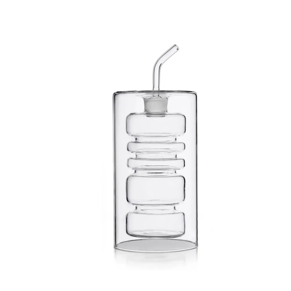 ICHENDORF Rings Oliera Grande Trasparente 220ml Vetro Borosilicato