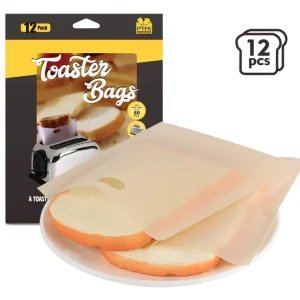 ilauke 12pz Sacchetti Toast Riutilizzabili Tostapane Antiaderente...