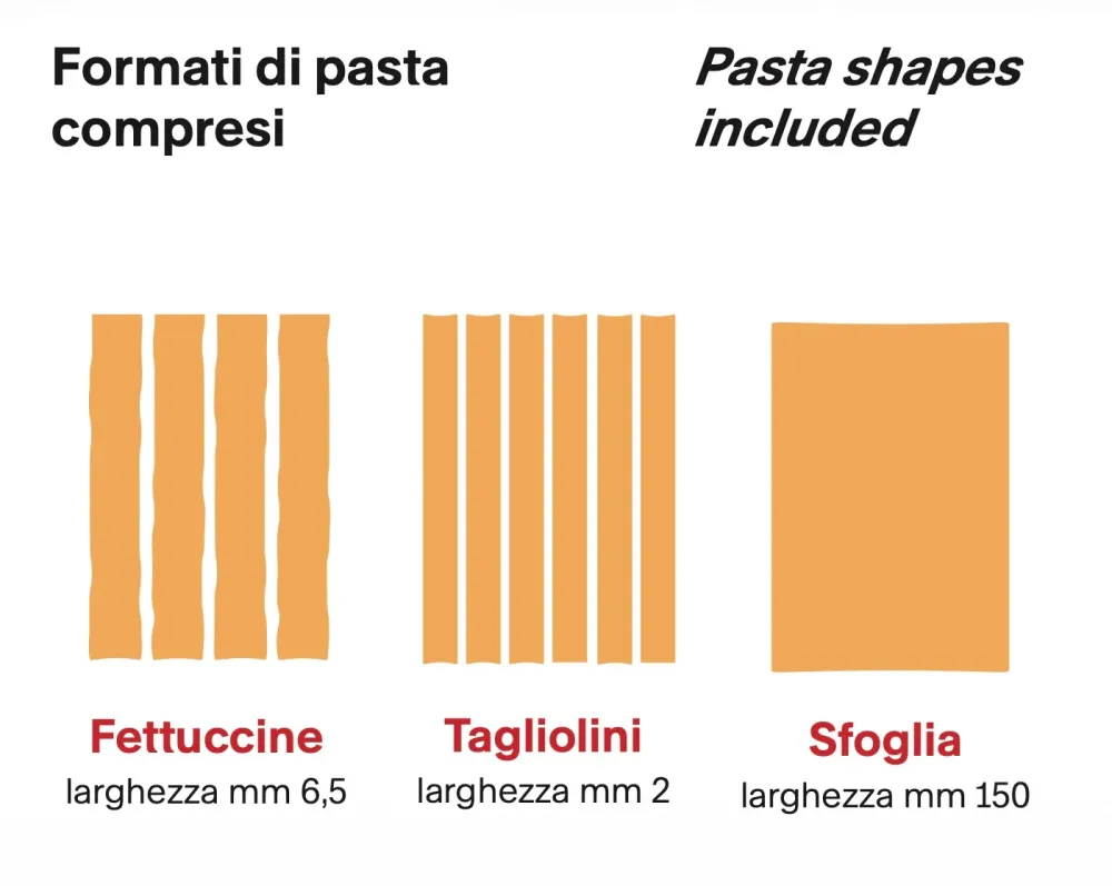Imperia iPasta T. 6,5/12 mm Classic Ruvida