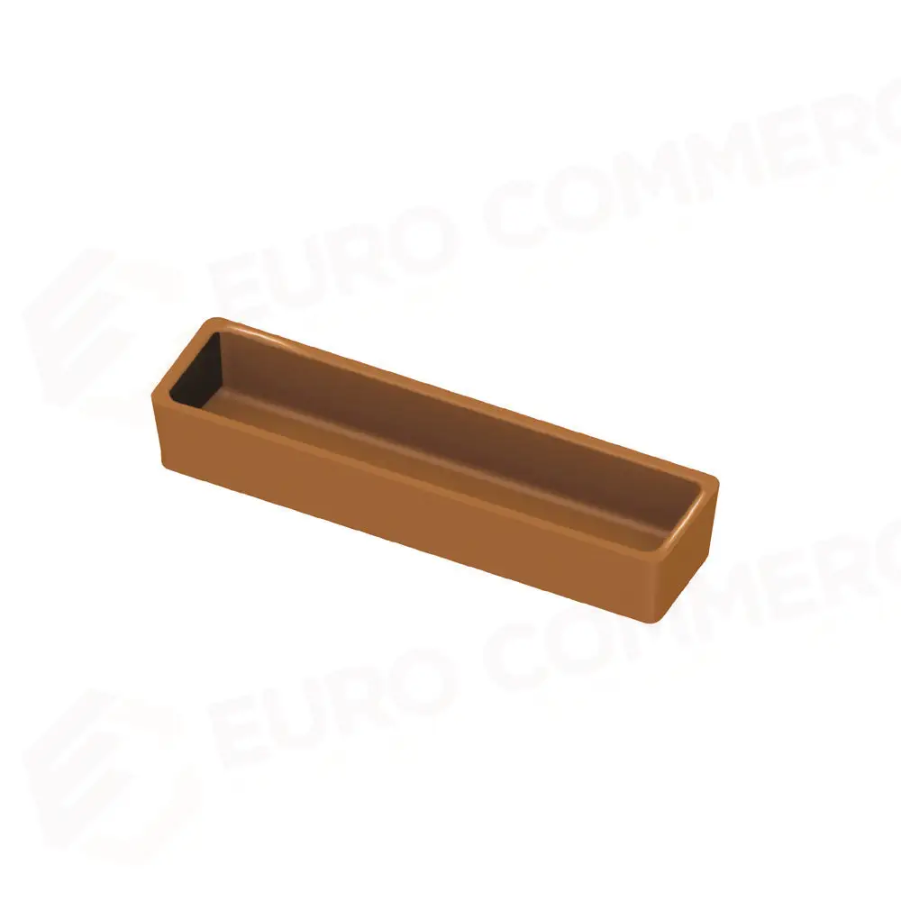 14 IMPRONTE RETTANGOLARI 120X30/117X27 H 20 MM - PIASTRA PER COOKMATIC 380X330 MM - PIASTRA-X - PAVONI ITALIA