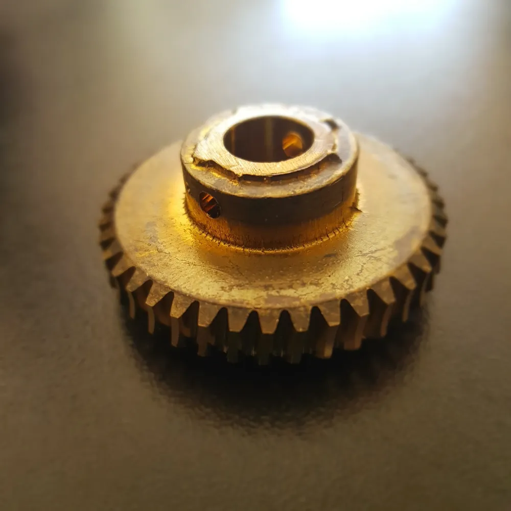 Ingranaggio ruota dentata bronzo denti 40 grattugia Quick Mill