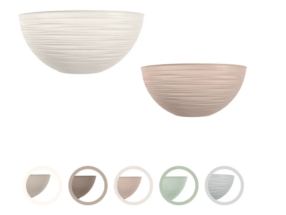 Insalatiera Brio S plastica colori assortiti moderno Ã20x9 cm - Brio & Bio