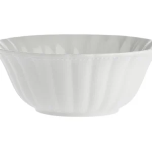 Insalatiera Ducale Porcellana Bone China Bianca Ø23cm Design Classico