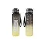 I-Total Borraccia Motivazionale Tritan Nera E Gialla 1000ml