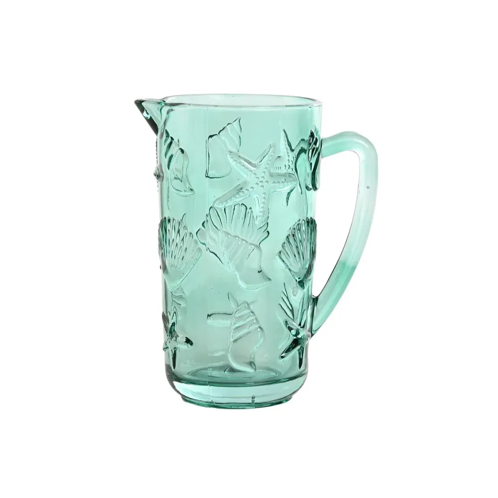 Jarra Home ESPRIT Turquesa Cristal 1,1 ml