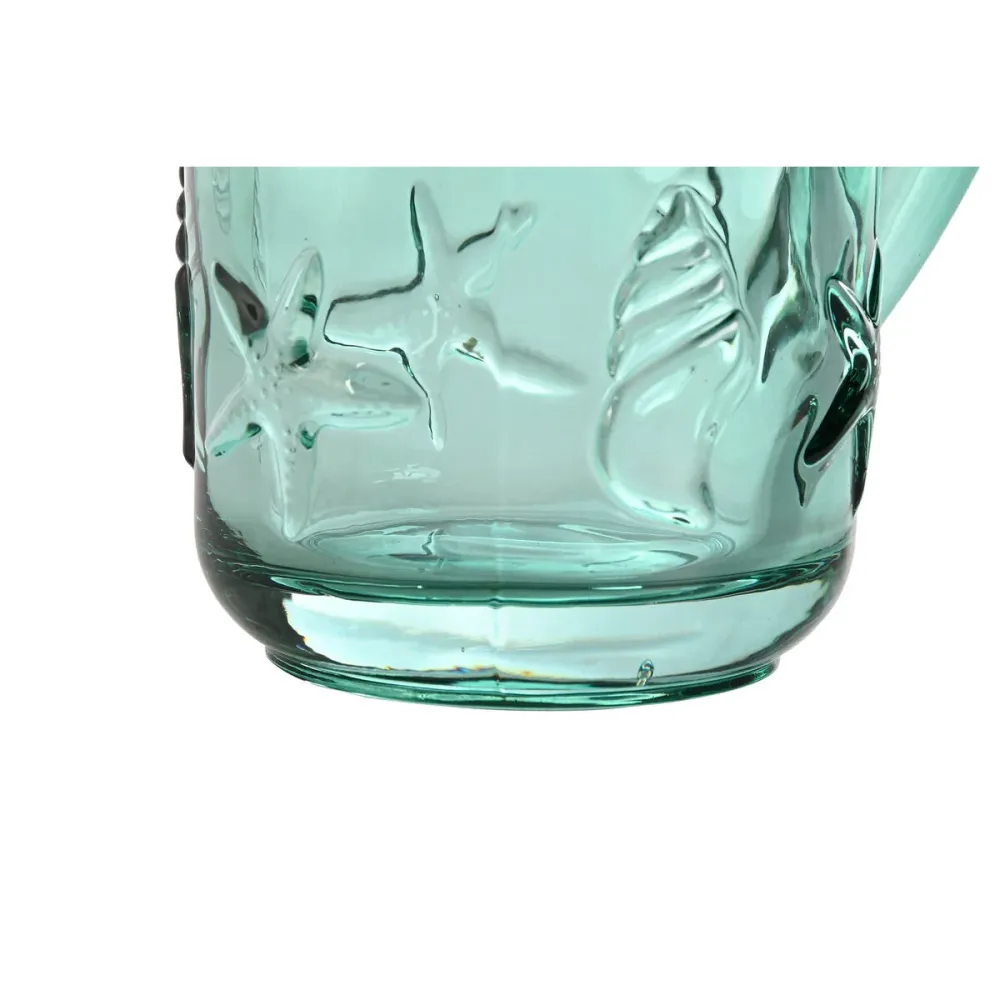 Jarra Home ESPRIT Turquesa Cristal 1,1 ml