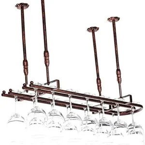 Scaffali galleggianti Portabottiglie per vino rosso forma di U creativo Portabottiglie per vino Portabottiglie capovolto P...