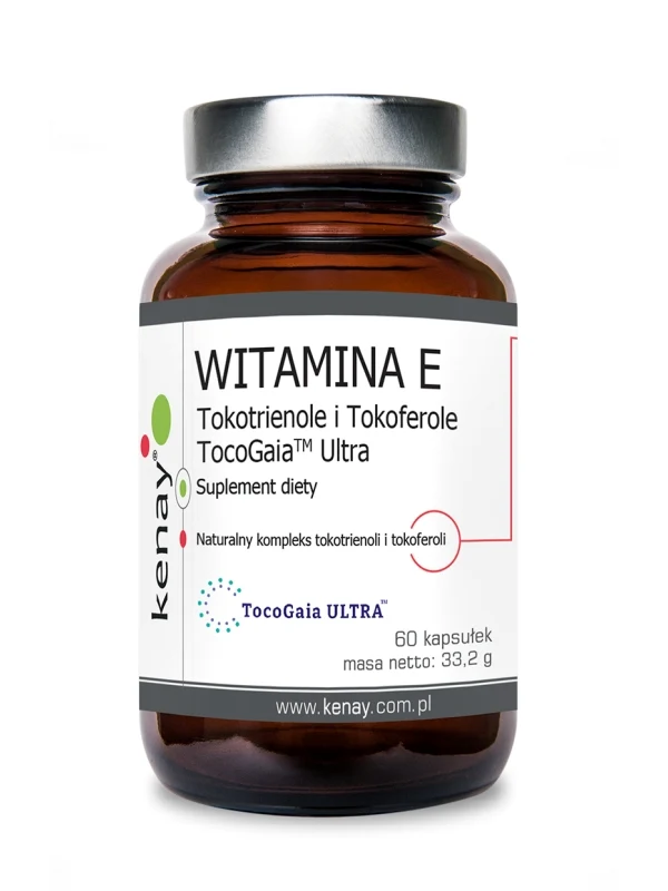 Kenay Vitamine E (Tocoferoli e Tocotrienoli) TocoGaia™ Ultra 60 capsule