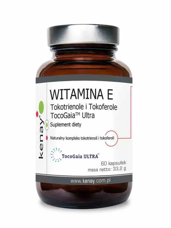 Kenay Vitamine E (Tocoferoli e Tocotrienoli) TocoGaia™ Ultra 60 capsule