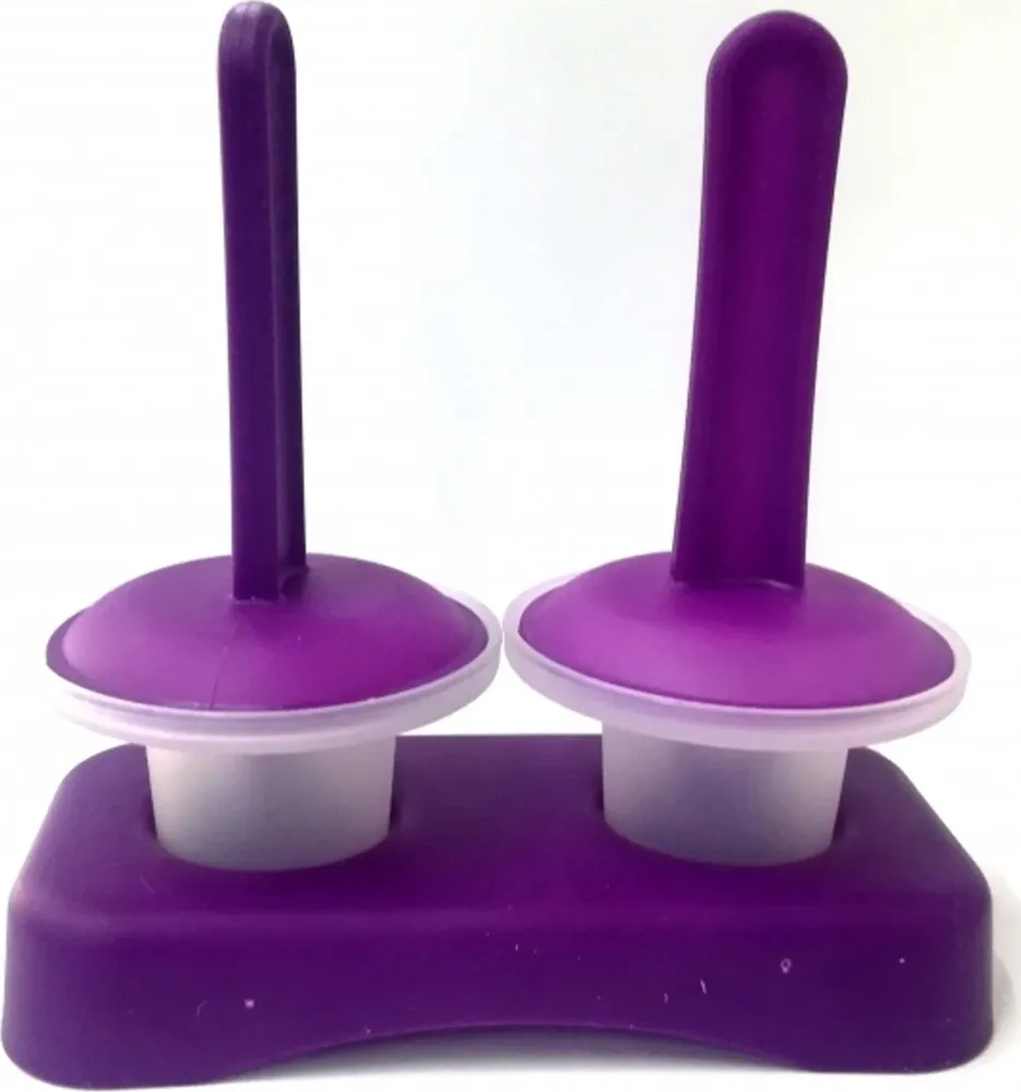 Kit 4 Formine Mini Per 4 Ghiaccioli Gelato Stampi Colorati Bambini Fai Da Te