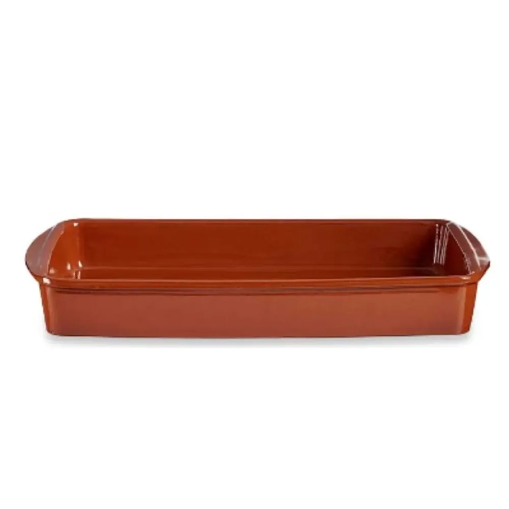 Pirofila da Forno La Dehesa Argilla cotta 40 x 5 x 26,5 cm (4 Unità)
