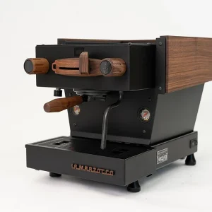 La Marzocco Linea Mini R Custom Made Tutto Nero con Legno