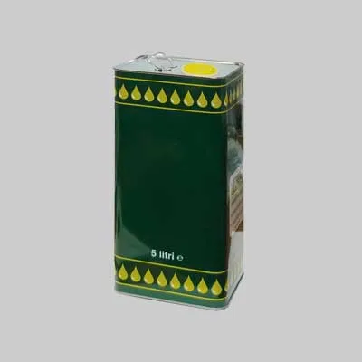 Lattina Per Olio 5 Lt Tappo Non Incluso