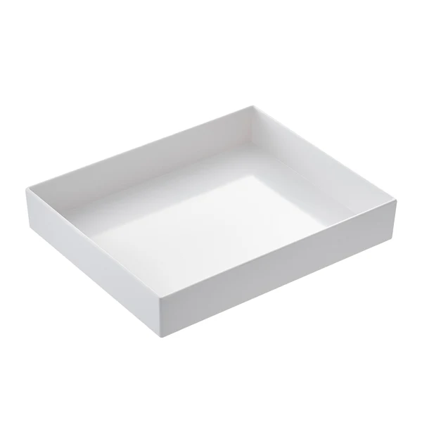 Leone - T8453 - Vassoio Venezia - 32,5 x 26,5 x 6 cm - melamina - bianco - Leone - 100574 - Conf. da 1 Pz.