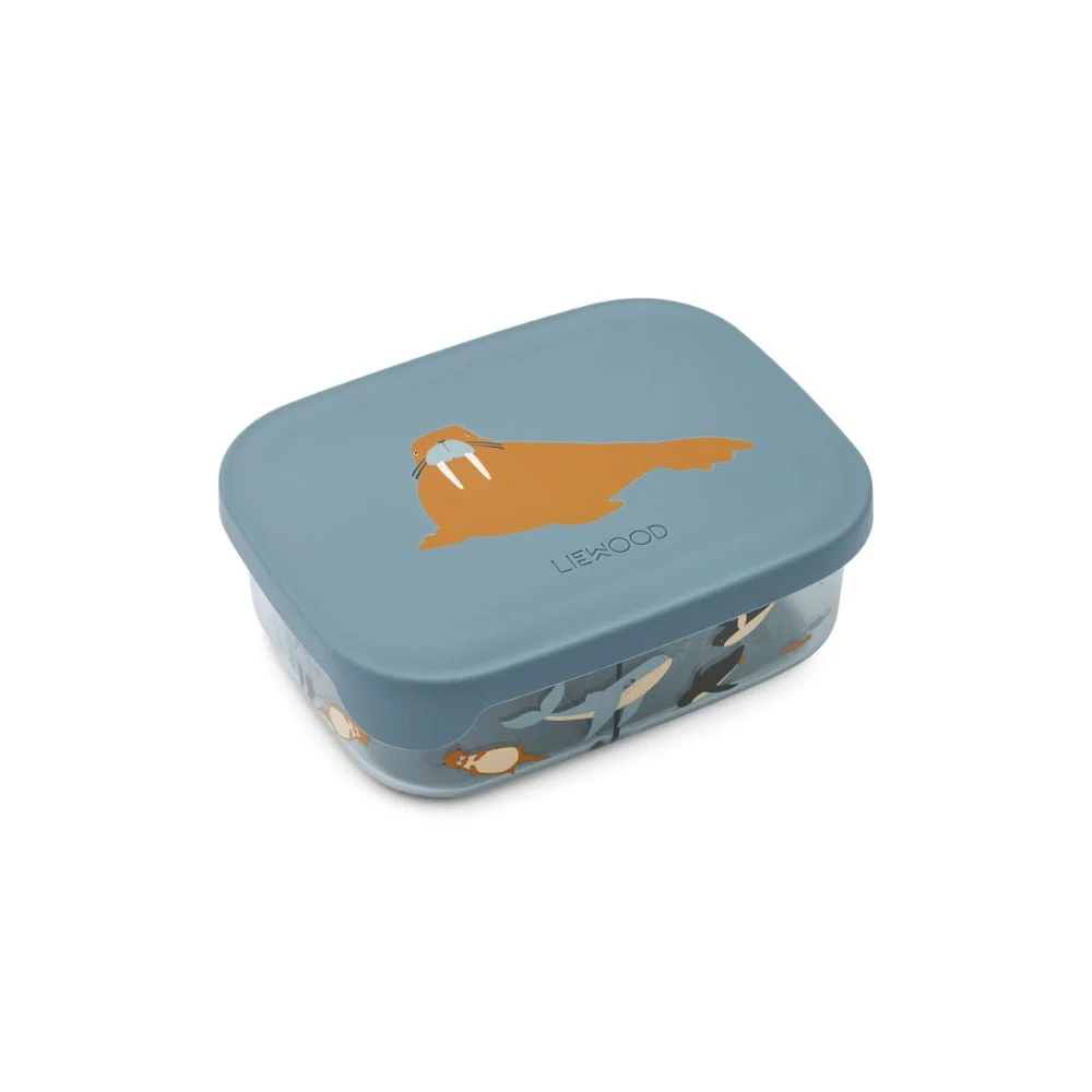 Liewood Lunchbox per bambini Arthur Arctic Sea Ocean View