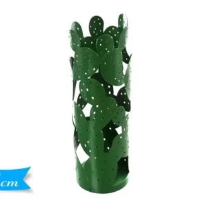 Linea cactus porta bicchieri metallo 8x25cm