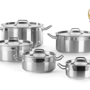 Linea professionale del coperchio bassa casseruola Hendi, 2.8L, ⌀200x90mm