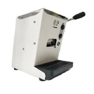 Lollo caffe` nuova lollina+ (bianca) - macchina caffe` espresso cialde + 40 cialde miscela nera - LOLLINABIANCA