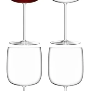 LSA Borough Grand Cru Glass 4 Set 660 ml Clear LSABG14