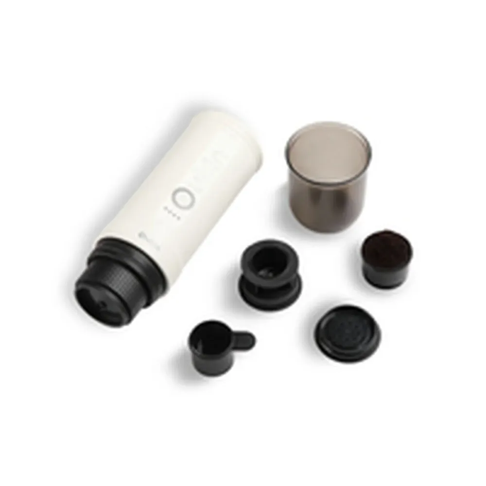 Macchina da Caffè Portatile Outin OUTINWHITE Bianco Acciaio inossidabile 50 ml 80 ml