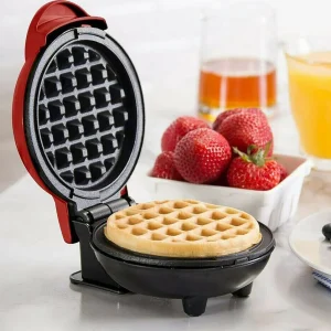 Macchina Elettrica Waffle Maker Antiaderente Piastra Ceramica Di Rame Per La Casa