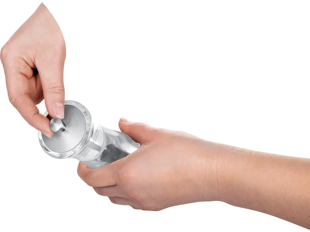 Macina pepe plastica trasparente 16 cm Tescoma Virgo