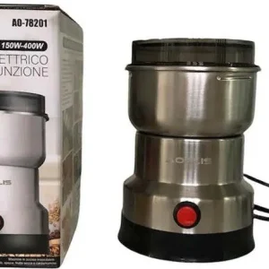 Macinacaffè Elettrico 150w Lame Acciaio Multifunzione Per Chicchi Caffè Spezie