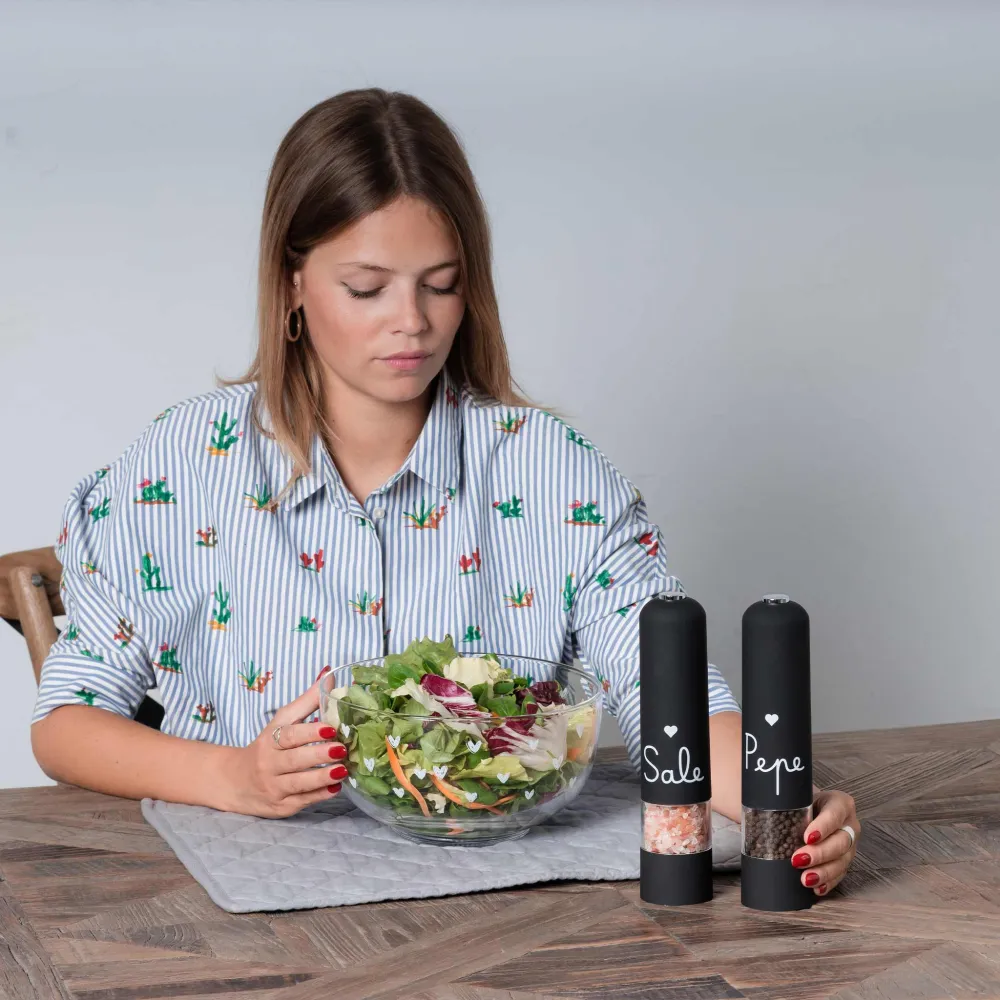 Macinapepe Elettrico Batteria per Grani Pepe – Simple Day