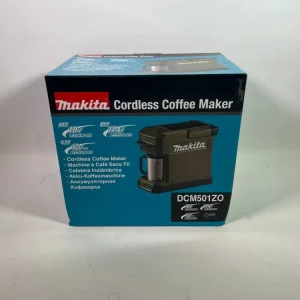 Makita DCM 501 ZO Caffettiera batteria 12 V max / 18 V Olive - Outdoor Adventure Edition Solo - senza batteria, senza cari...