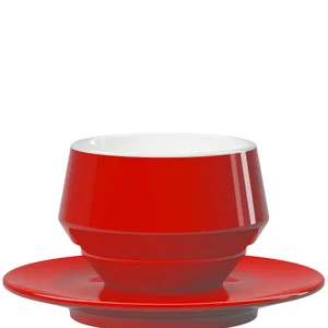 Maniko Tazza da Caffelatte Rossa