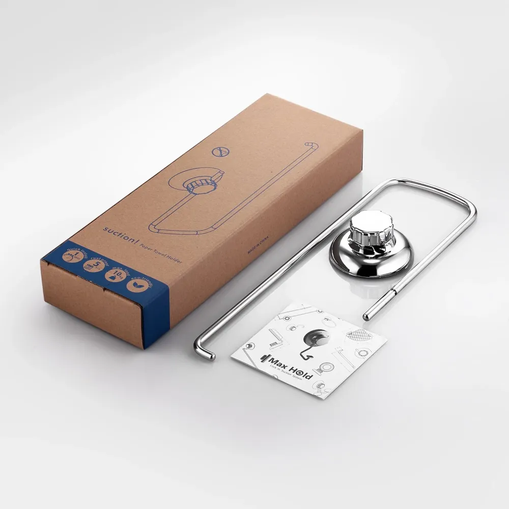 MaxHold Sistema di Vuoto- Porta Carta da Cucina 1.porta Utensili Da
