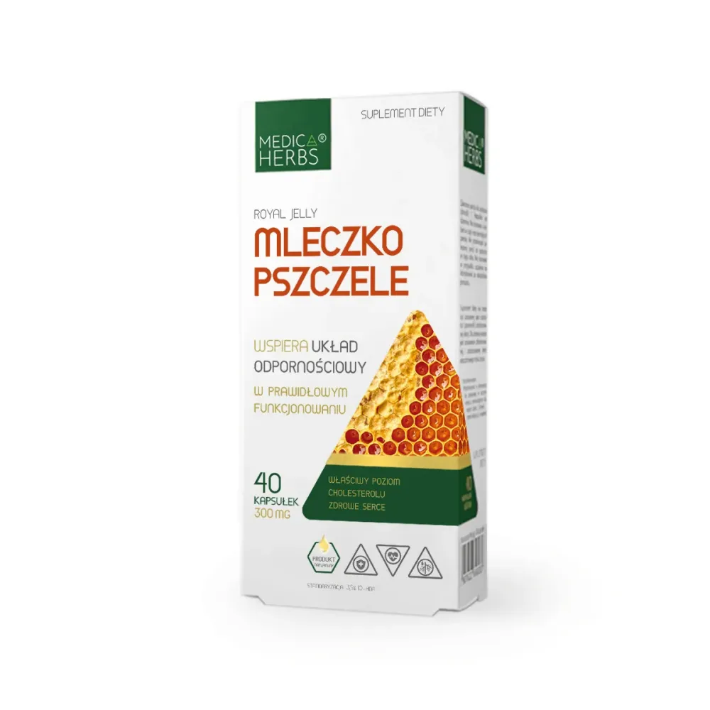 MEDICA HERBS Gelée Royale 300mg, 40 capsule.