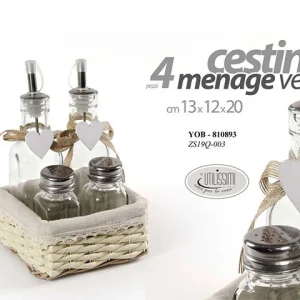Menage+cestino 4 pezzi 810893