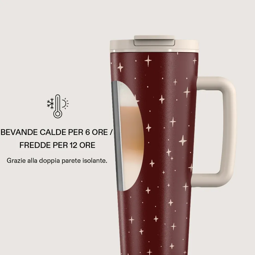 Very Merry - Tazza da viaggio EasyGrip